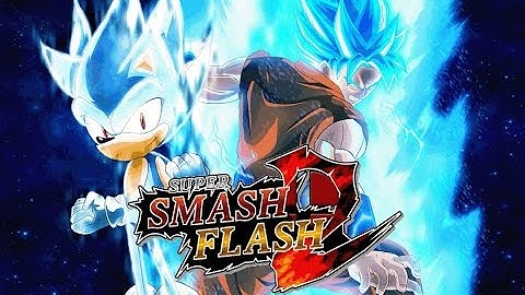 SSF2 MODS - HYPER SONIC VS GOKU SSGSS (Stays) + Download Link