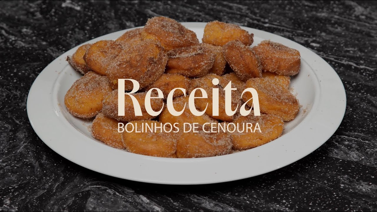 Bolinhos de cenoura da Chef Fernanda