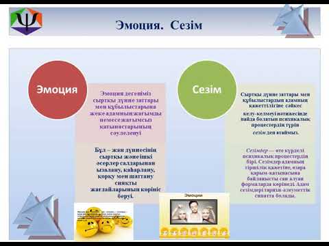 Бейне: Эмоциялар мен сезімдер туралы. Өмір сүру мен сезіну қаншалықты маңызды