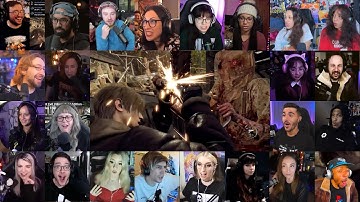 Resident Evil 4 Remake Gameplay Reaction Mashup | LEON HELP!!!