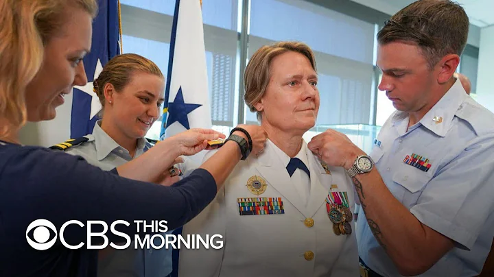 Coast Guard's first female four-star admiral refle...