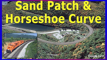 Sand Patch and Horseshoe Curve in 1996