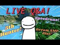 Dream does a LIVE Q&amp;A and REVEALS the 5th HUNTER!!