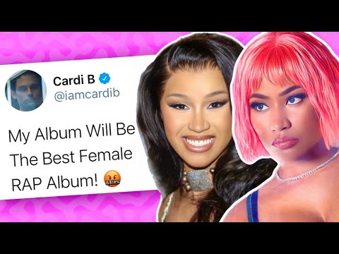 Cardi B Plans To Outdo “Pink Friday 2” - Nicki Minaj’s Album!