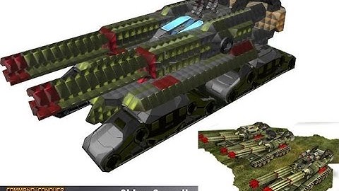 C&C Contra 008 Generals Challenge - Kwai (Tanks) vs Alexander (super weapon)