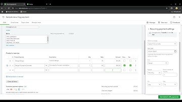 QuickBooks Tips: Learn how to set up Recurring Payments in QuickBooks Online