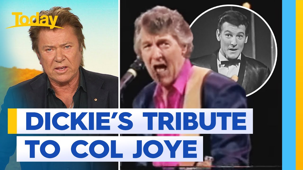Dickie pays tribute to Australian music legend Col Joye | Today Show Australia Dickie pays tribute to Australian music legend Col Joye | Today Show Australia