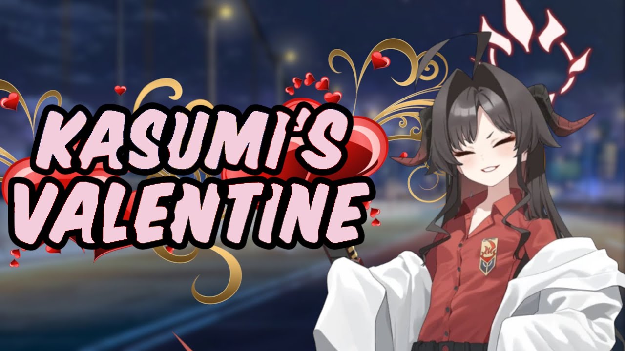[Blue Archive] Kasumi's Valentine [ENG SUB]