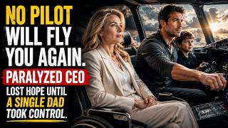 No Pilot Will Fly You Again  Paralyzed CEO Lost Hope Until a Single Dad Took Control