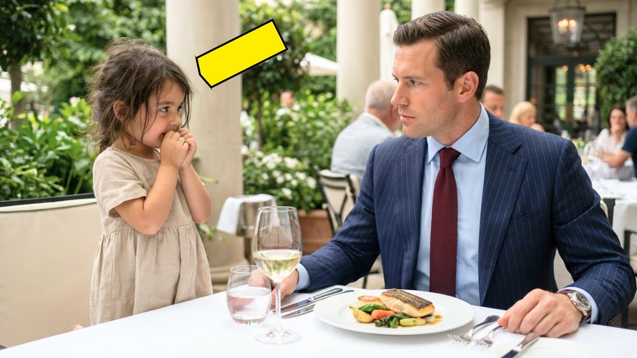 „Tato, mogę zjeść z tobą” Słowa bezdomnej dziewczyny wzruszyły miliardera do łez