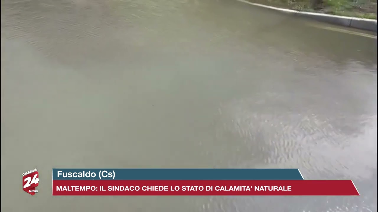 Maltempo, il sindaco di Fuscaldo chiede lo stato di calamità naturale