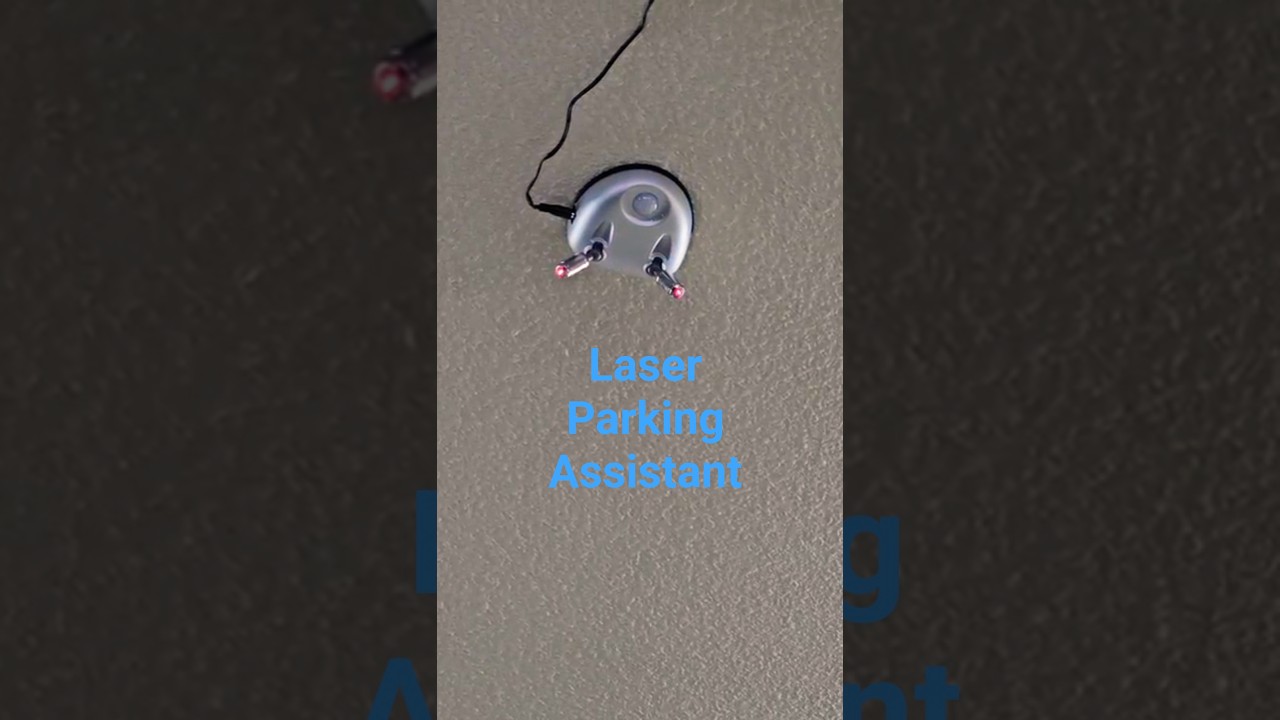 Лазерный парковочный ассистент в гараже