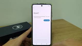 How to reset network settings on Moto G50