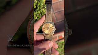 1959 Vintage Rolex Oyster Perpetual Reference 1013 Watch in 18K Yellow Gold