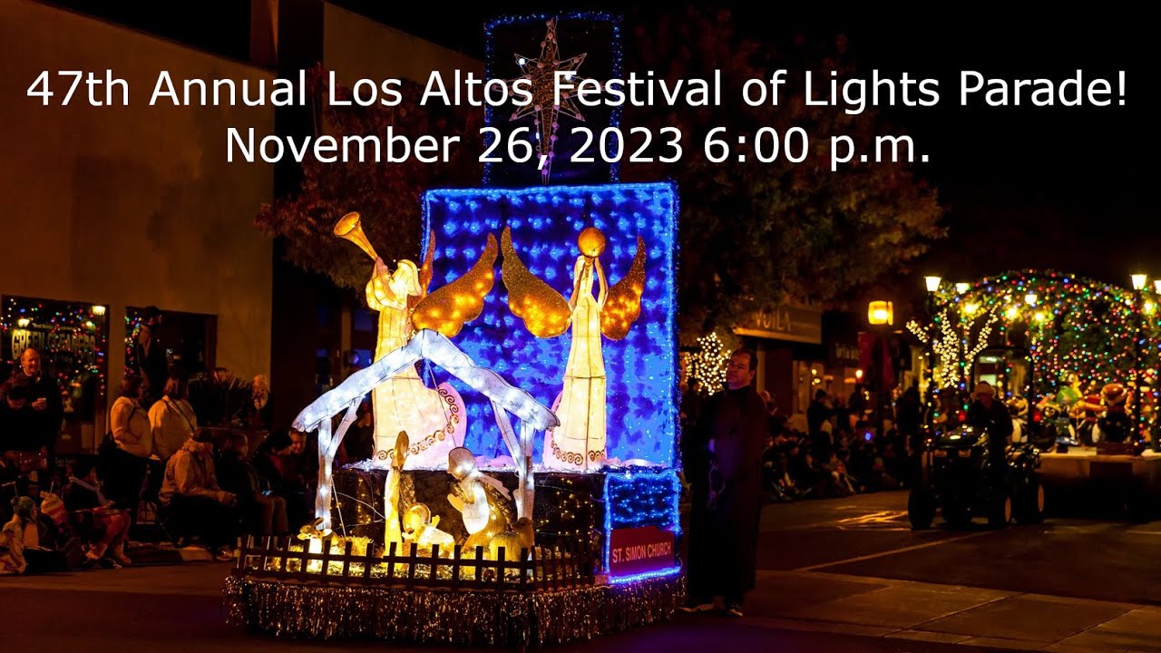 2023-11-26 - Los Altos Festival of Lights Parade - YouTube