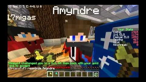 Hacker caught on Munchymc Kitpvp