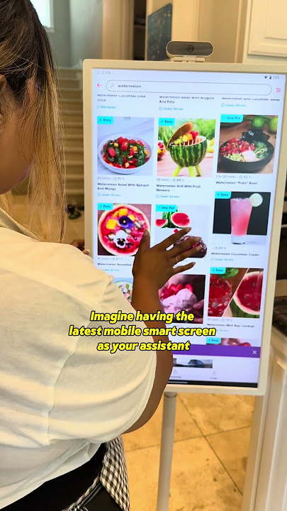 Meet your new kitchen MVP: the Apolosign Portable TV !