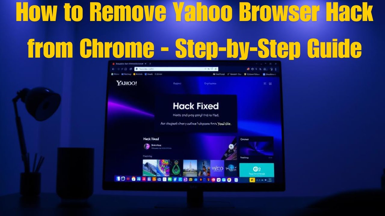 How to Remove Yahoo Browser Hack from Chrome - Step-by-Step Guide - YouTube