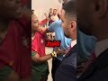 اشياء خفية صارت في لقاء رونالدو و اسبيد 😂