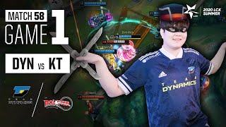 DYN vs kt | Match58 Game2 H\/L | 2020 LCK Summer