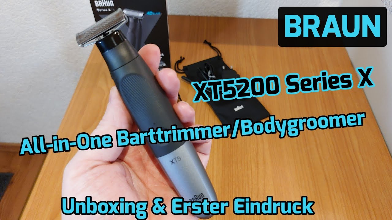 Braun Series X All-in-One Barttrimmer / Bodygroomer / Elektrorasierer