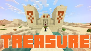 Finding TREASURE in a Desert Temple in Minecraft for Kids!