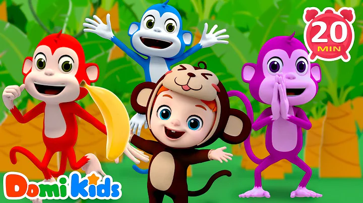 Let's Dance with Cheeky 'Monkeys'! | Animals for Kids | Animals Songs, Nursery Rhymes | Animal Party