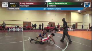 Men 145 Larry Johnson Washington vs Marco Ramirezlazos California 4759116104