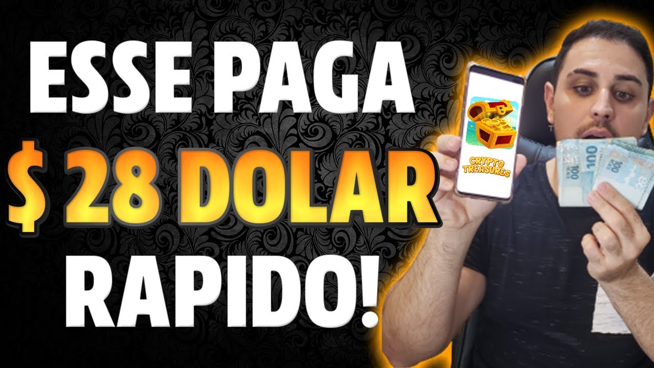 App PAGANDO $28 Dólares [PROVA de PAGAMENTO] App Pagando em Dólar (Ganhar Dinheiro na Internet)