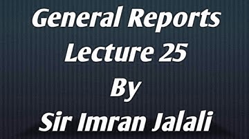 ENG201 Short Lecture 25 by Sir Imran Jalali