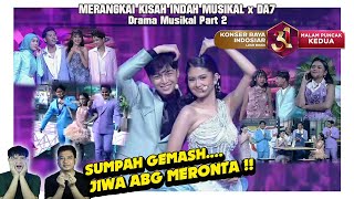 Drama Musikal Merangkai Kisah Indah x DA7 (Part 2) Gemes banget jiwa jomblo ini meronta ronta.