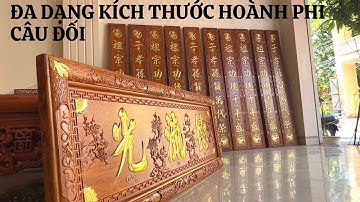 Đa Dạng Các Mẫu Mã Hoành Phi Câu Đối Thờ Gia Tiên - Các Mẫu Hoành Phi Câu Đối Gỗ Hương Đá Đẹp Nhất
