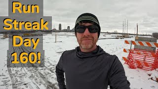 Run Streak Day 160 - The Snow Has Returned - Morning Miles Around Gray's Lake by Chris the Plant-Based Runner 46 views 1 year ago 8 minutes, 35 seconds