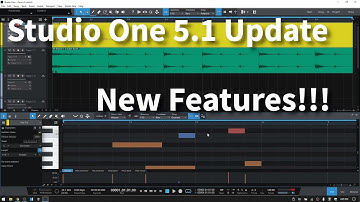 New Features in Studio One 5.1