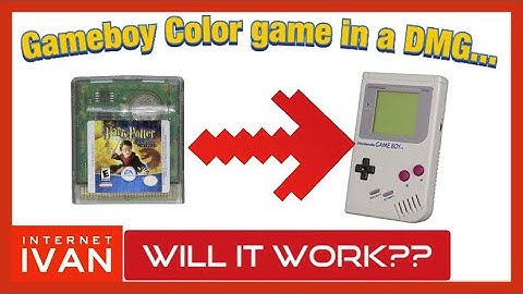 Gameboy Color game in a Gameboy DMG... Will it Work??