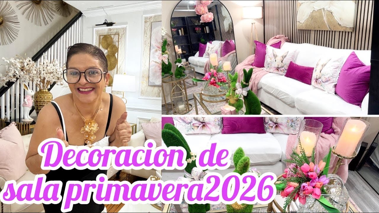 Decoración de Temporada: Ideas para Sala  Primavera-Easter  2026”
