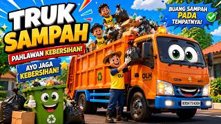 RODA TRUK SAMPAH BERPUTAR PUTAR 🚛🗑️ | Lagu Anak Lucu | Lagu Anak Trending | Lagu Anak & Balita Viral