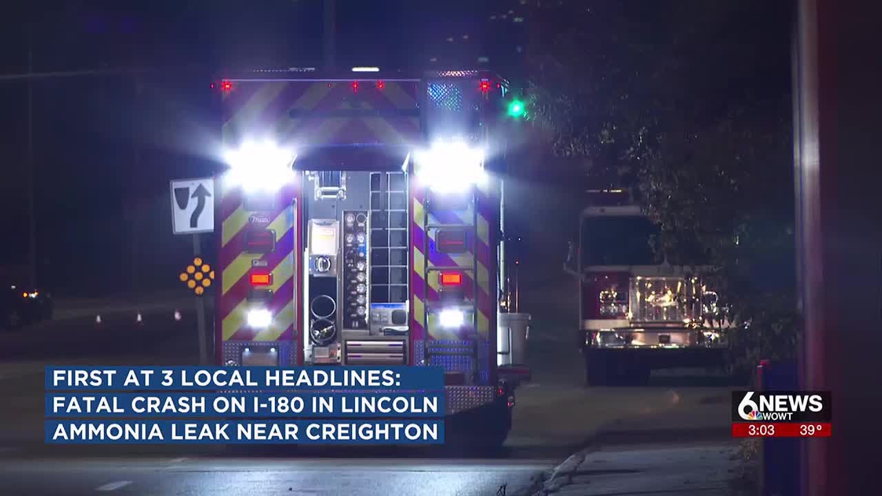 Omaha fire crews respond to ammonia leak near Creighton campus - YouTube