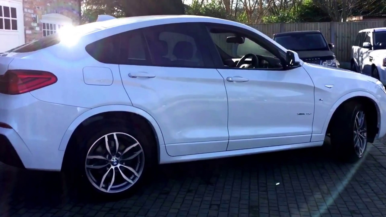BMW X4 XDRIVE20D M SPORT AUTOMATIC FOR SALE IN WHITE YouTube