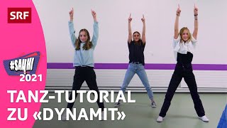 #SayHi 2021: Tanz-Tutorial zu «Dynamit» von Stefanie Heinzmann | Kindervideo | SRF Kids Resimi