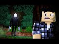 Le slenderman dans minecraft