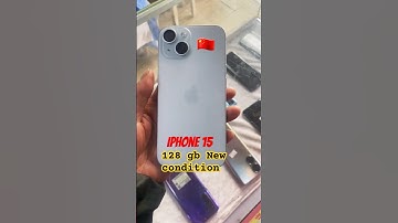 iphone 15 128 Gb 🇨🇳 China 2nd hand iphone business ✈️ #newgadgets #iphonemini #iphone #iphonefreefi
