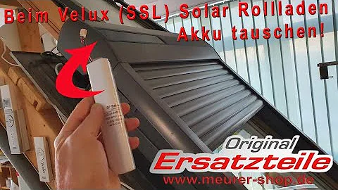 Wie lange hält der Akku bei Velux Solar Rollladen?