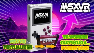 MSXVR Pocket :: Transfer MSXVR Virtualizer cartridge to MSXVR Pocket in DOCK mode