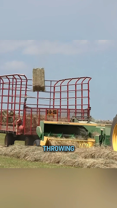 Fastest Way To Handle Hay Bales Ever