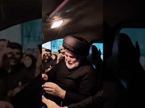 سماحة القائد السيد مقتدى الصدر يهدي كمامته الشخصية لأحد الزوار ستوريات السيد مقتدى الصدر 2025