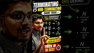 Terminating ya Non-Terminating? 2 Sec Trick 😎 #shorts #trending