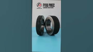 4"-4 UNC-2A GO/NO GO Unified Thread Ring Gauges#cnc #shipbuilding #shipspareparts #mechanic