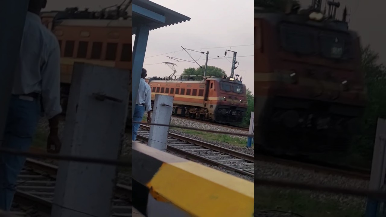 Train Horn Sound Effect TKD WAP4 22991 with Kalka Shirdi Express
