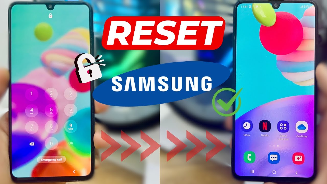 How to Hard Reset Samsung Galaxy A41 || Remove Screen Lock by
